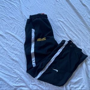 BLACK NIKE TRACK PANTS